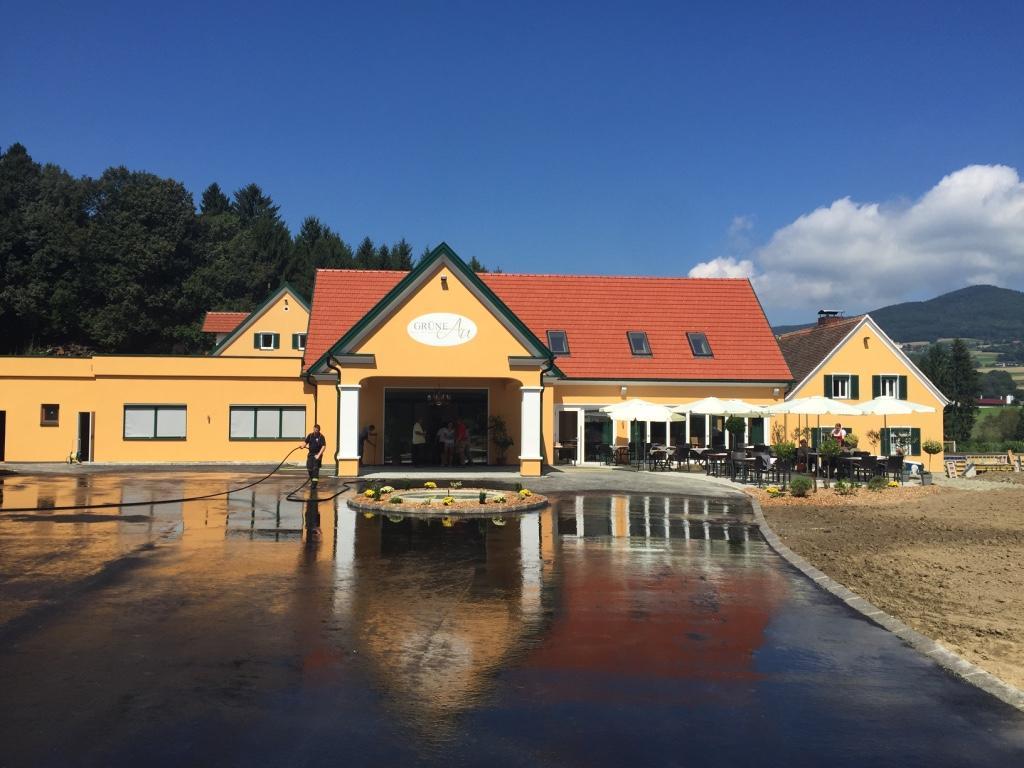 Hotel Restaurant Grune Au Poellau Esterno foto